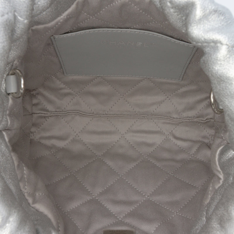 Mini Metallic Calfskin 22 Satchel - Image 4