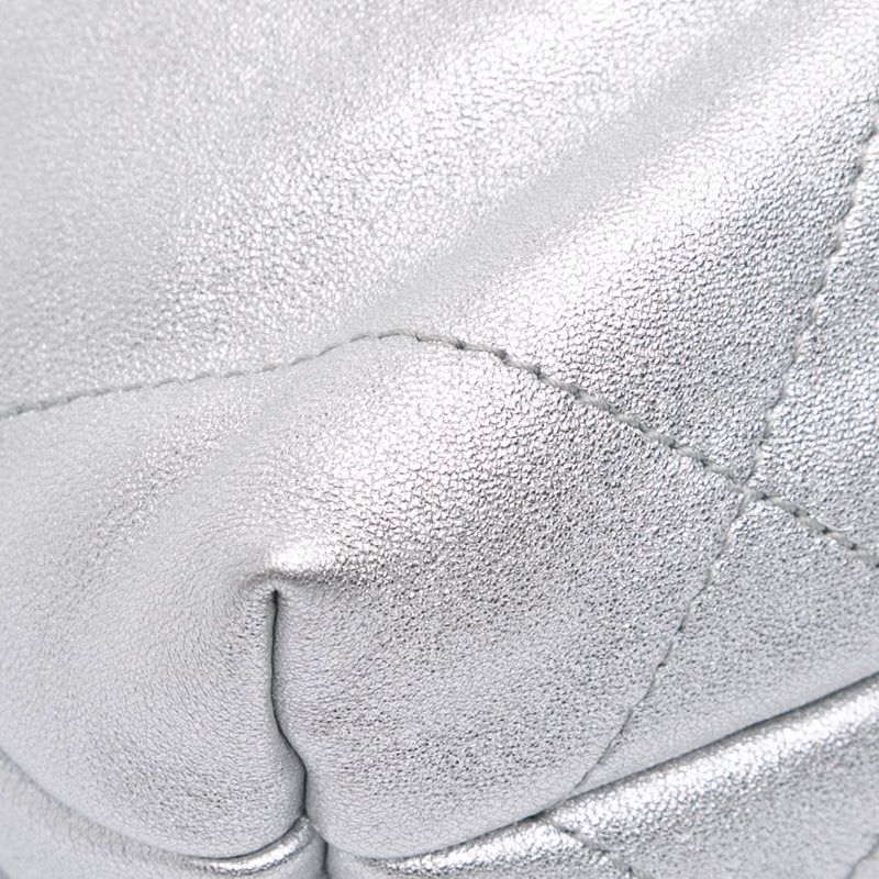 Mini Metallic Calfskin 22 Satchel - Image 9