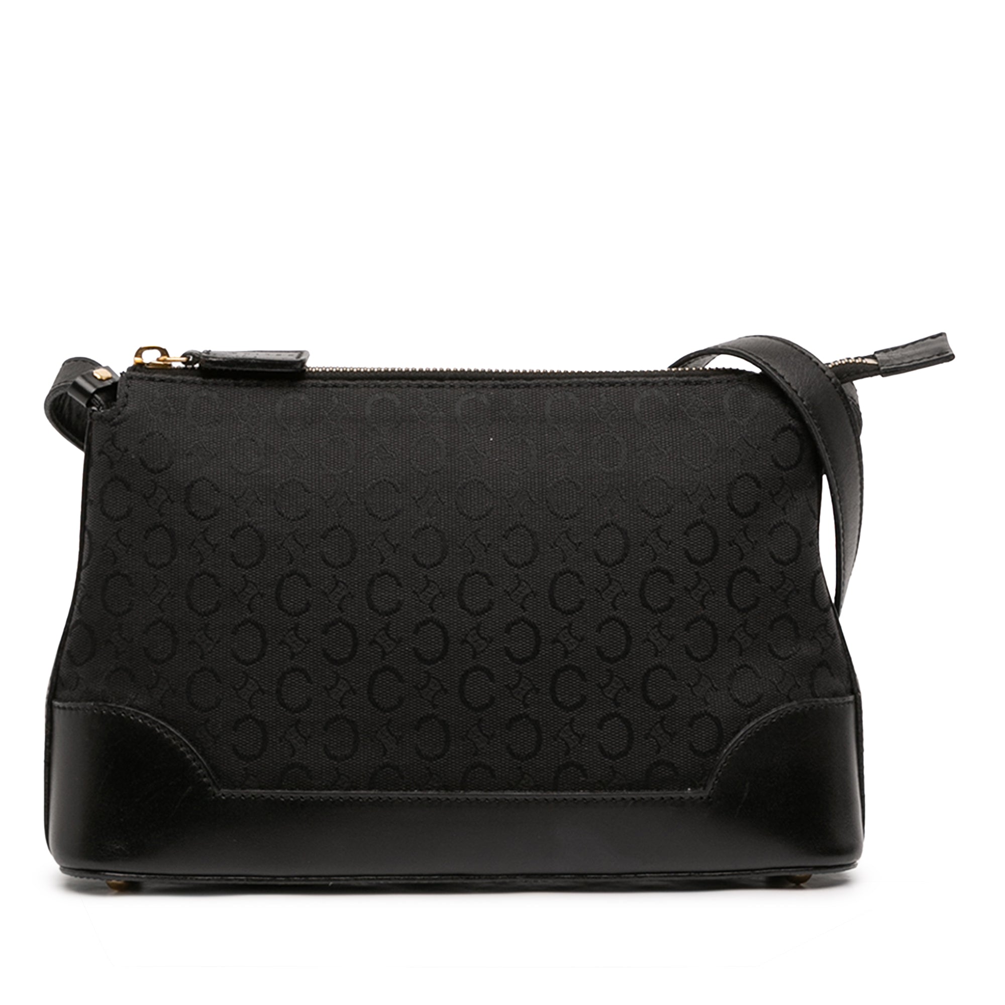 C Macadam Canvas Shoulder Bag - Image 1