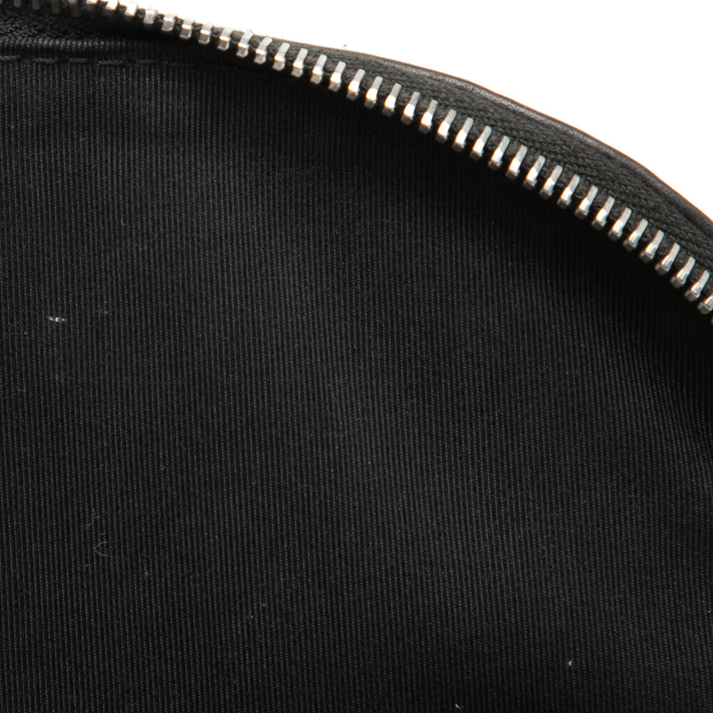 Small CC Calfskin Drawstring Flap Backpack - Image 7