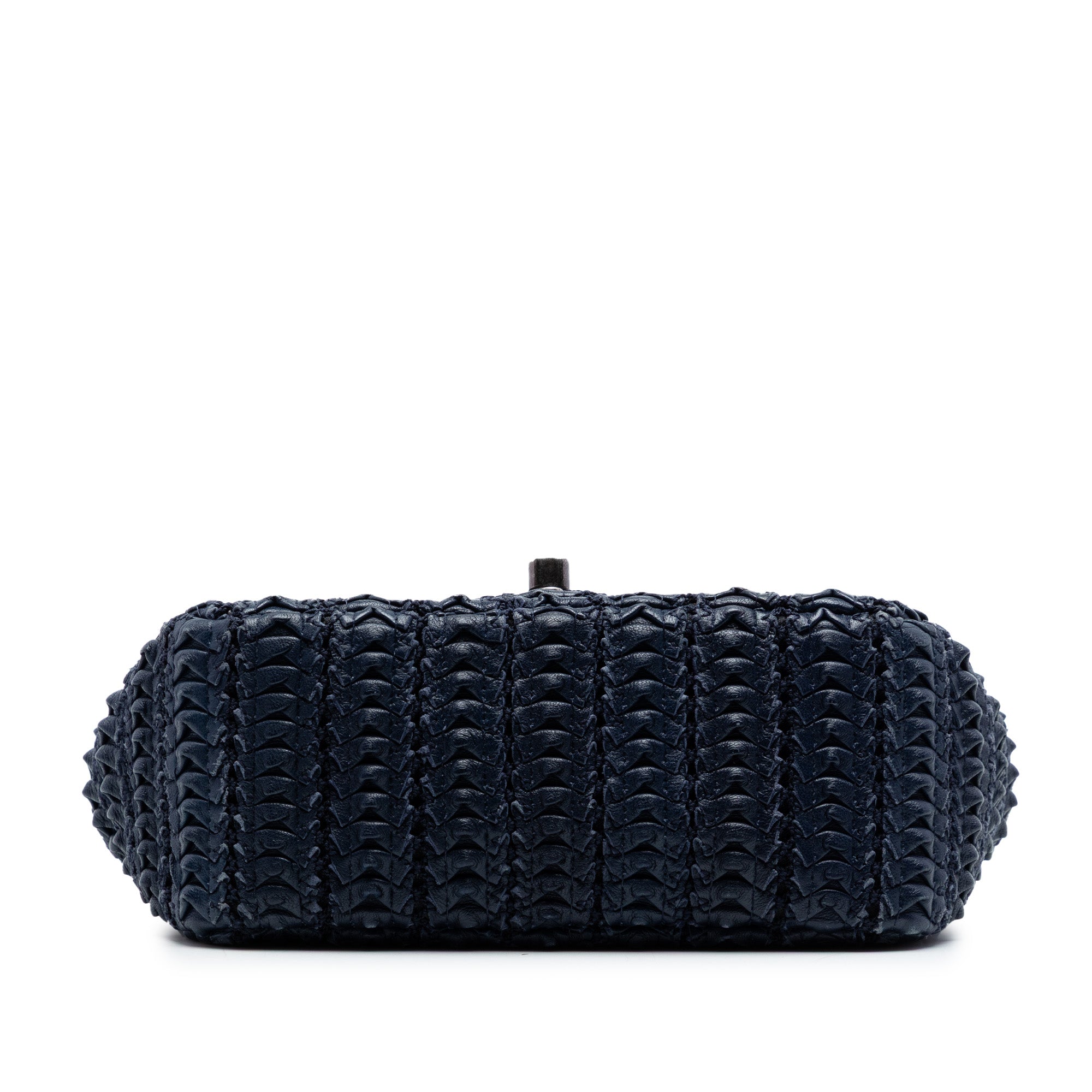 Paris Seoul Mini Crochet Lambskin Single Flap - Image 3