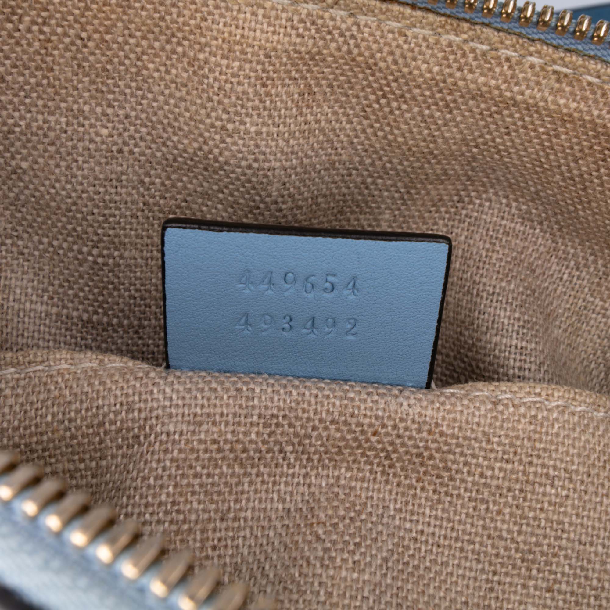 Mini Microguccissima Dome Satchel - Image 6