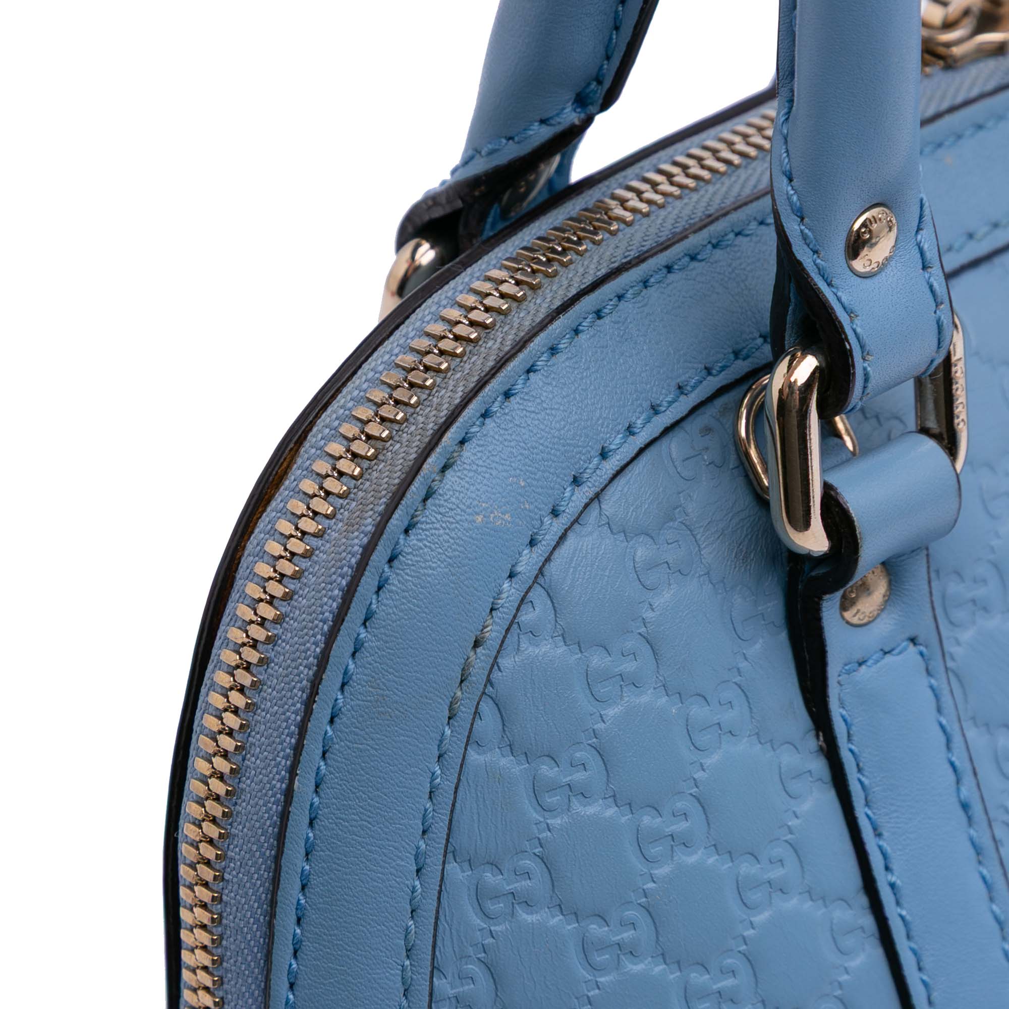 Mini Microguccissima Dome Satchel - Image 7