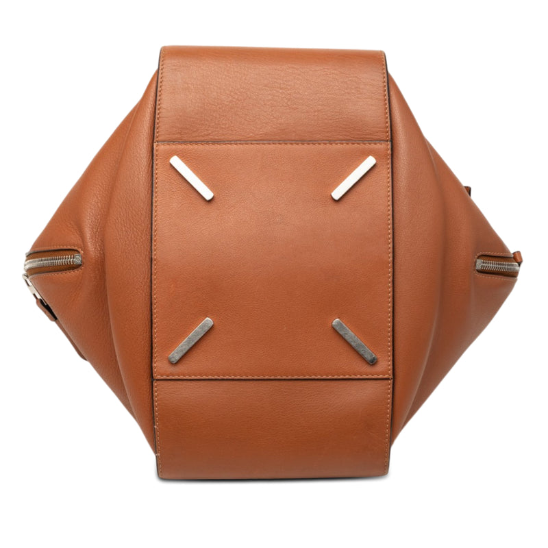 Small Leather Hammock Satchel - Image 3