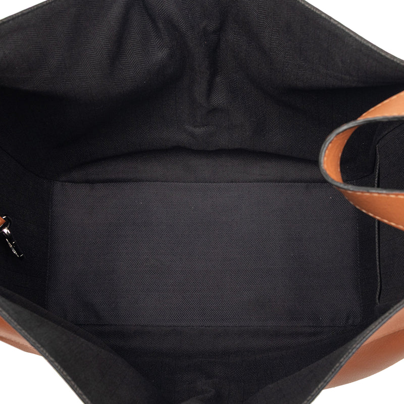 Small Leather Hammock Satchel - Image 4