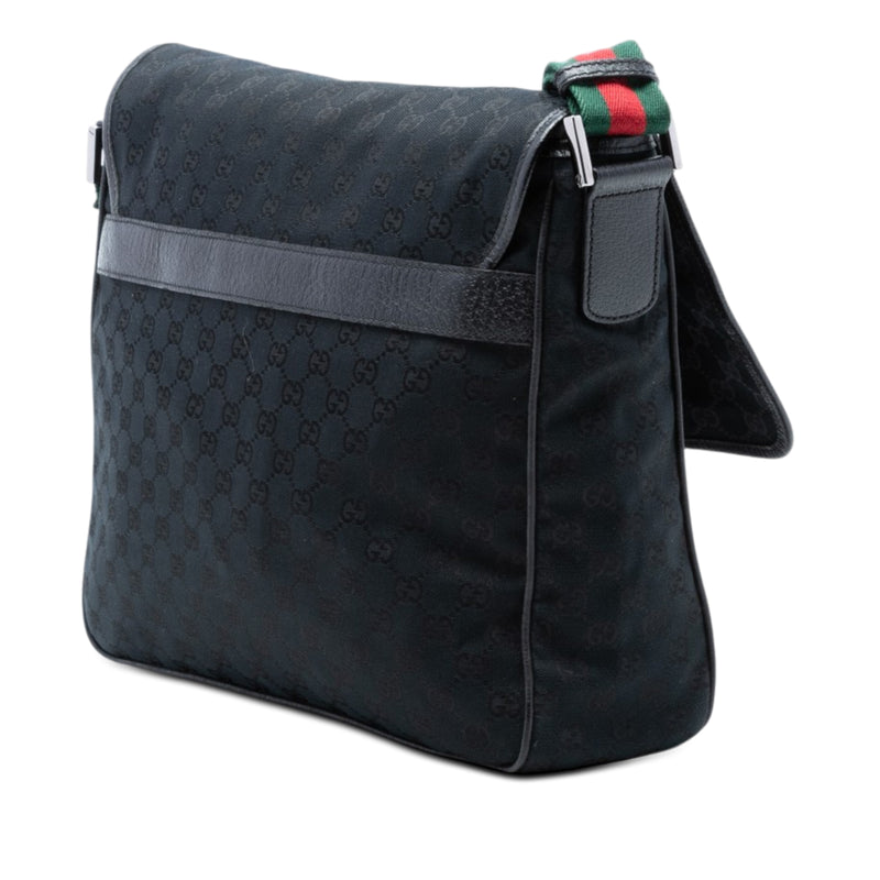 GG Canvas Web Flap Messenger Bag - Image 2