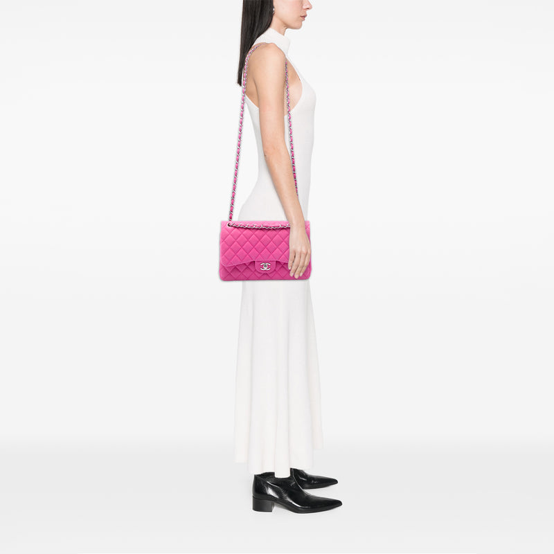 Jumbo Classic Caviar Double Flap - Image 6