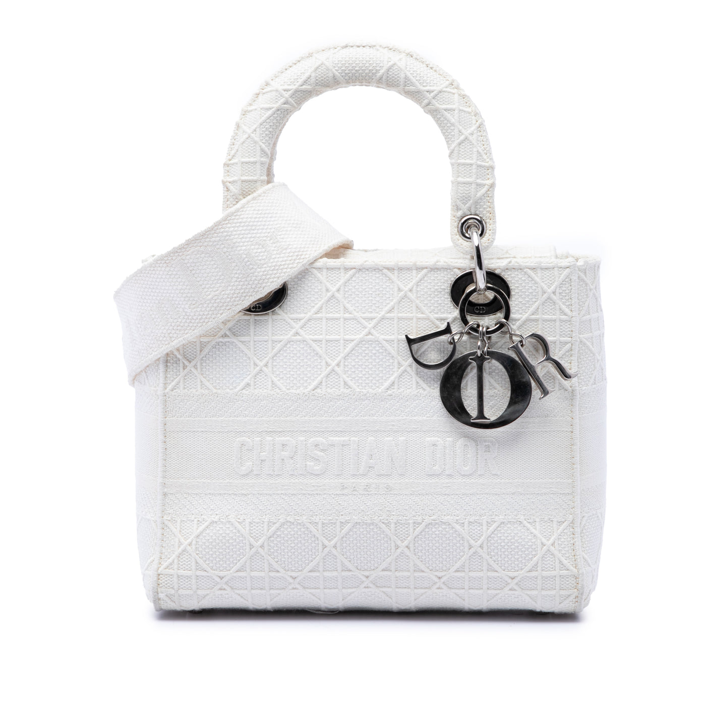 Medium Canvas Cannage Lady D Lite - Image 1