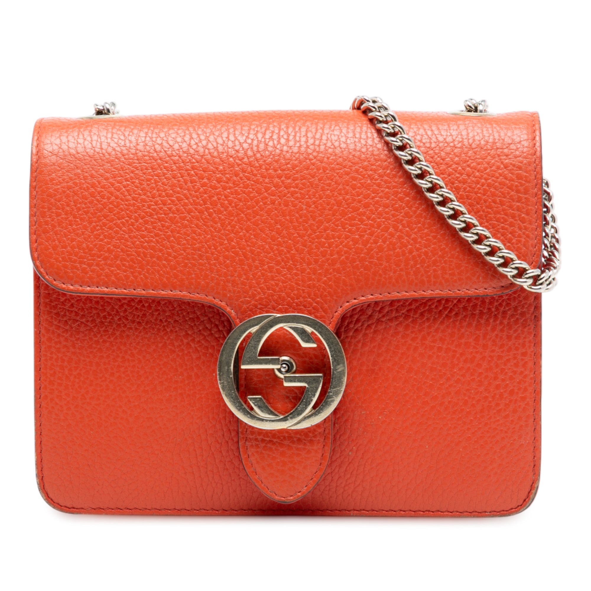 Small Dollar Calfskin Interlocking G Crossbody - Image 1