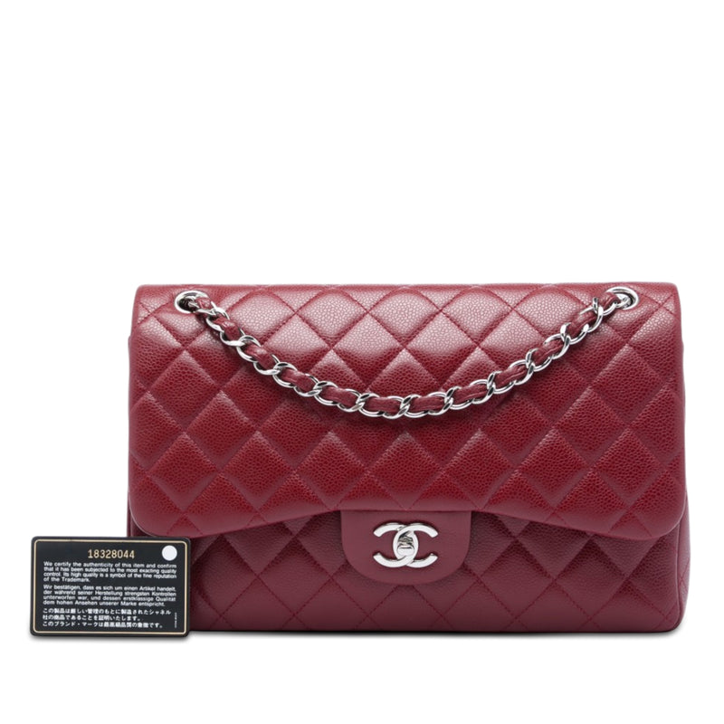 Jumbo Classic Caviar Double Flap - Image 7