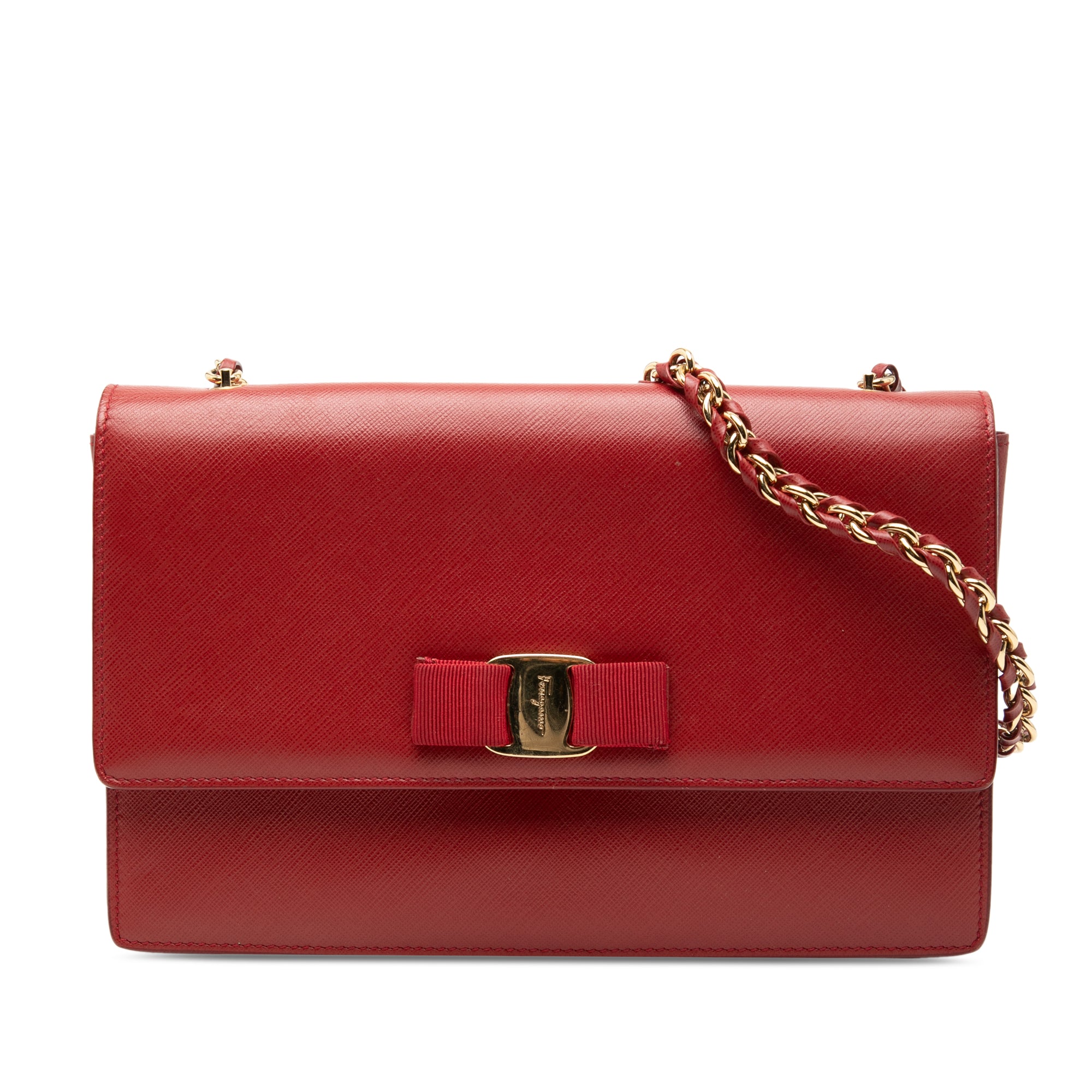 Medium Leather Vara Ginny Crossbody - Image 1