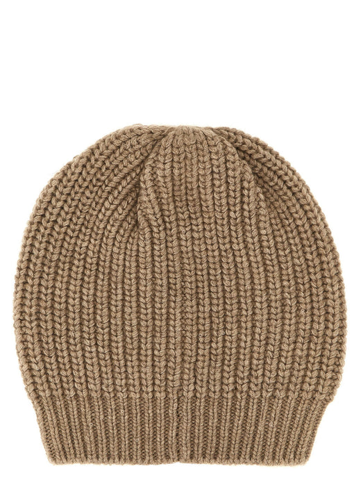 Brunello Cucinelli Beanie — Beige Beanies