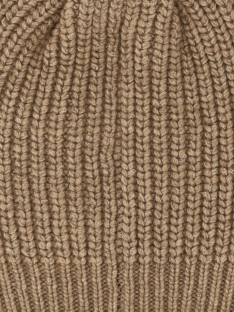 Brunello Cucinelli Beanie — Beige Beanies