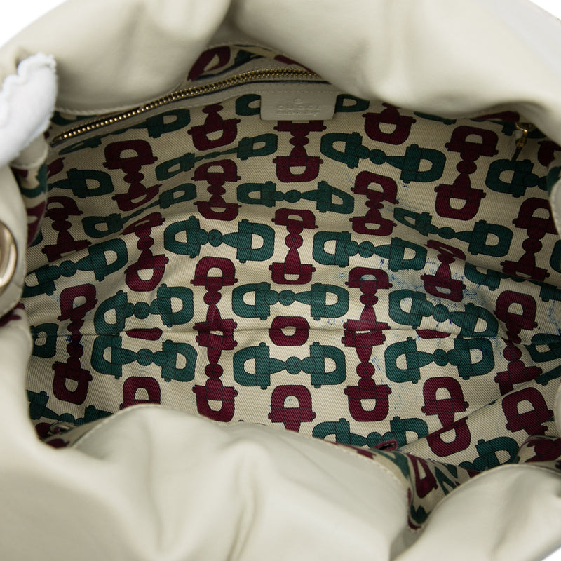 Large Guccissima Hysteria Satchel - Image 4