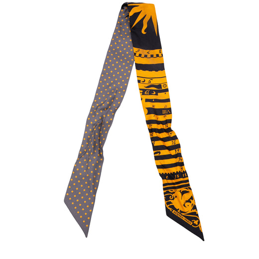 Astrologie a Pois Silk Twilly Scarf - Image 1