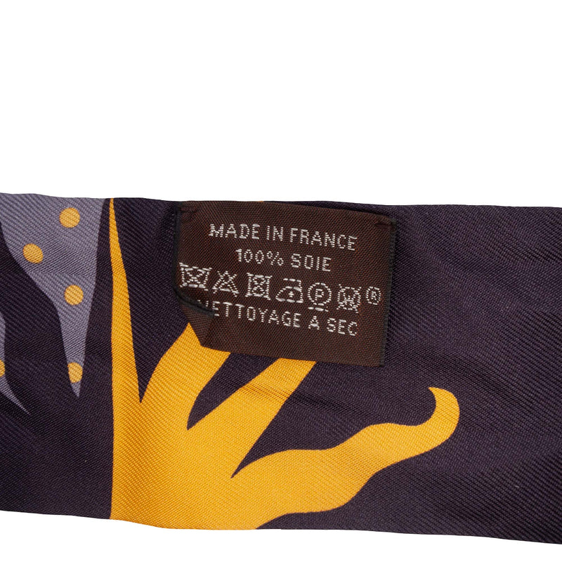 Astrologie a Pois Silk Twilly Scarf - Image 3