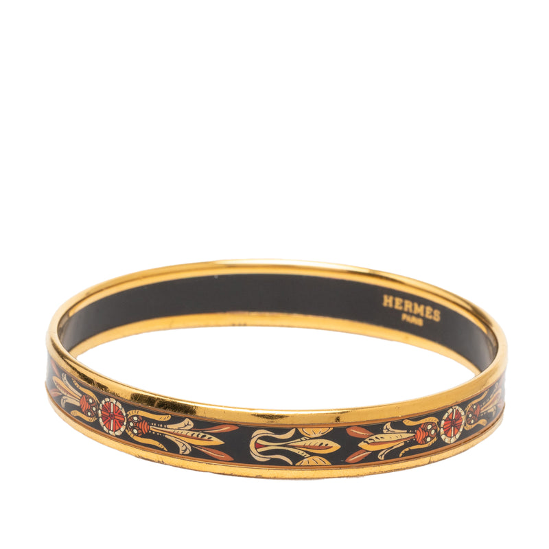 Narrow Dream Catcher Enamel Bangle 70 - Image 2
