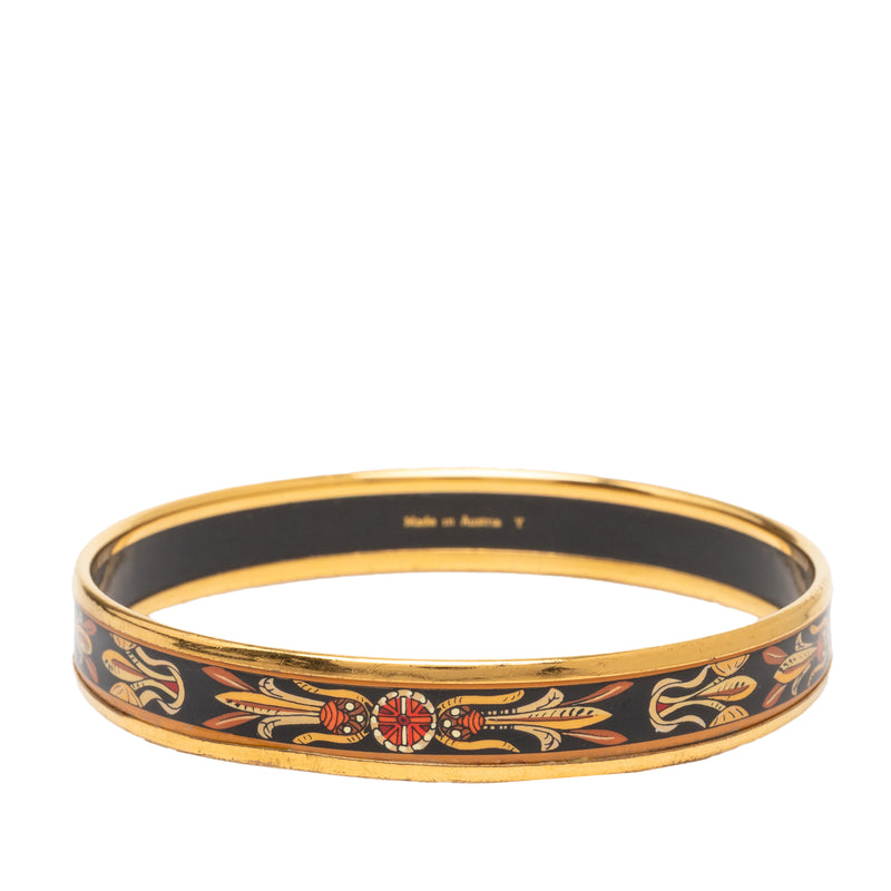 Narrow Dream Catcher Enamel Bangle 70 - Image 3