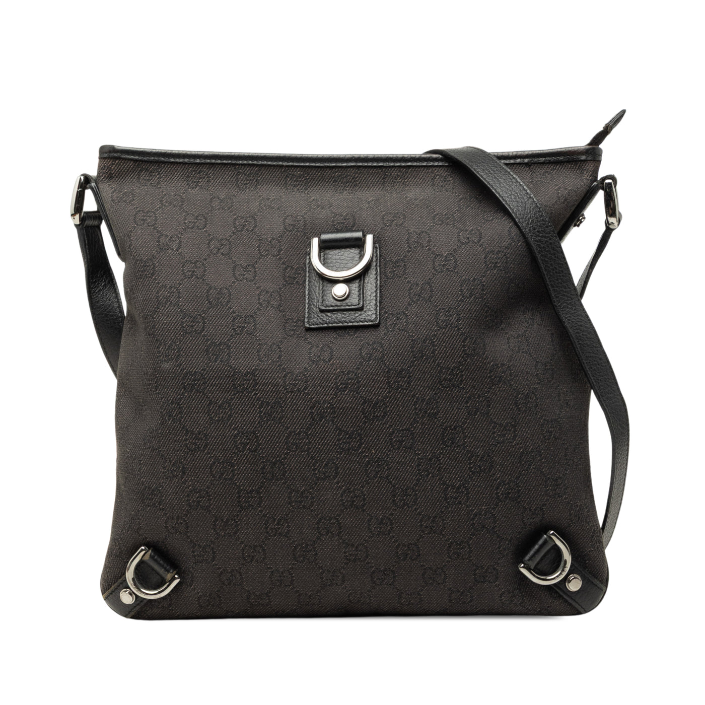 GG Denim Abbey D Ring Crossbody - Image 1