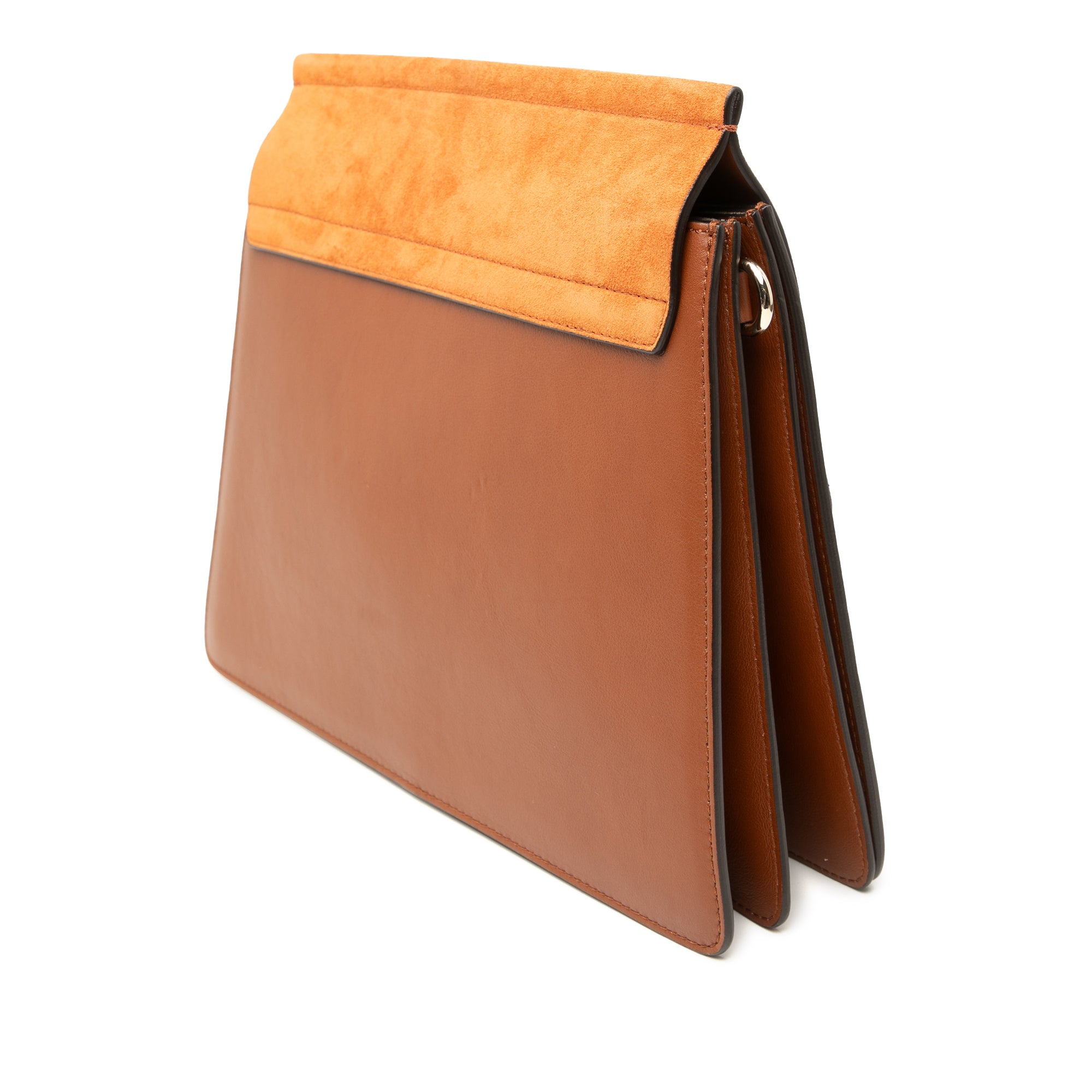 Medium Calfskin and Suede Faye Crossbody - Image 2