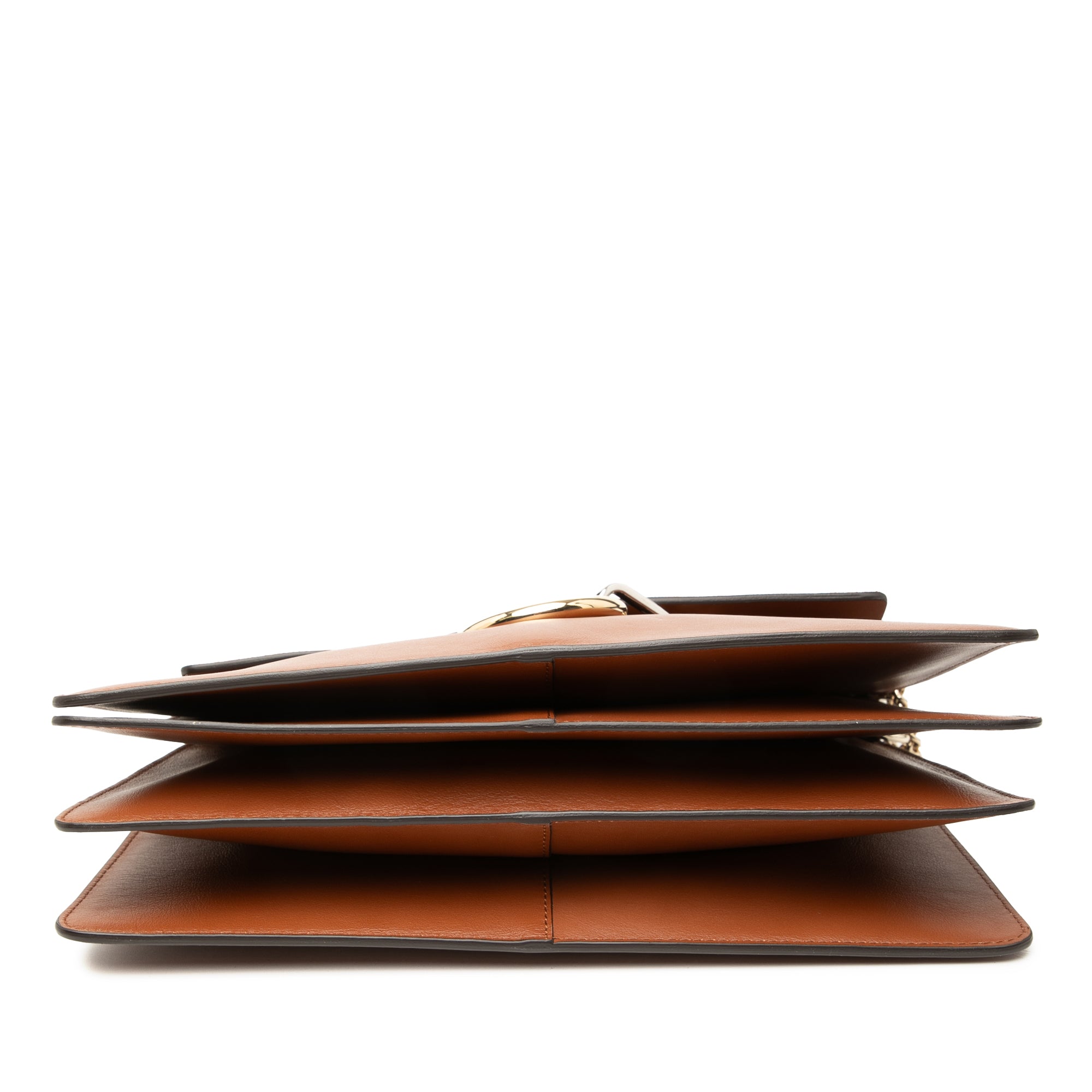 Medium Calfskin and Suede Faye Crossbody - Image 3
