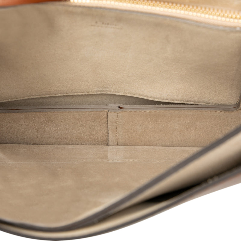 Medium Calfskin and Suede Faye Crossbody - Image 4