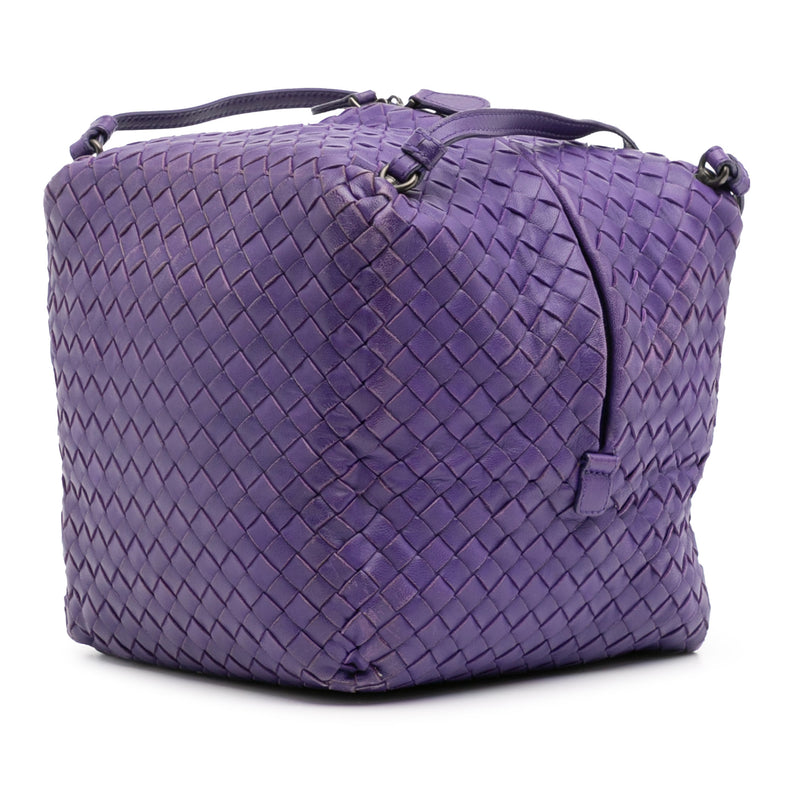 Nappa Intrecciato Cube Crossbody - Image 2