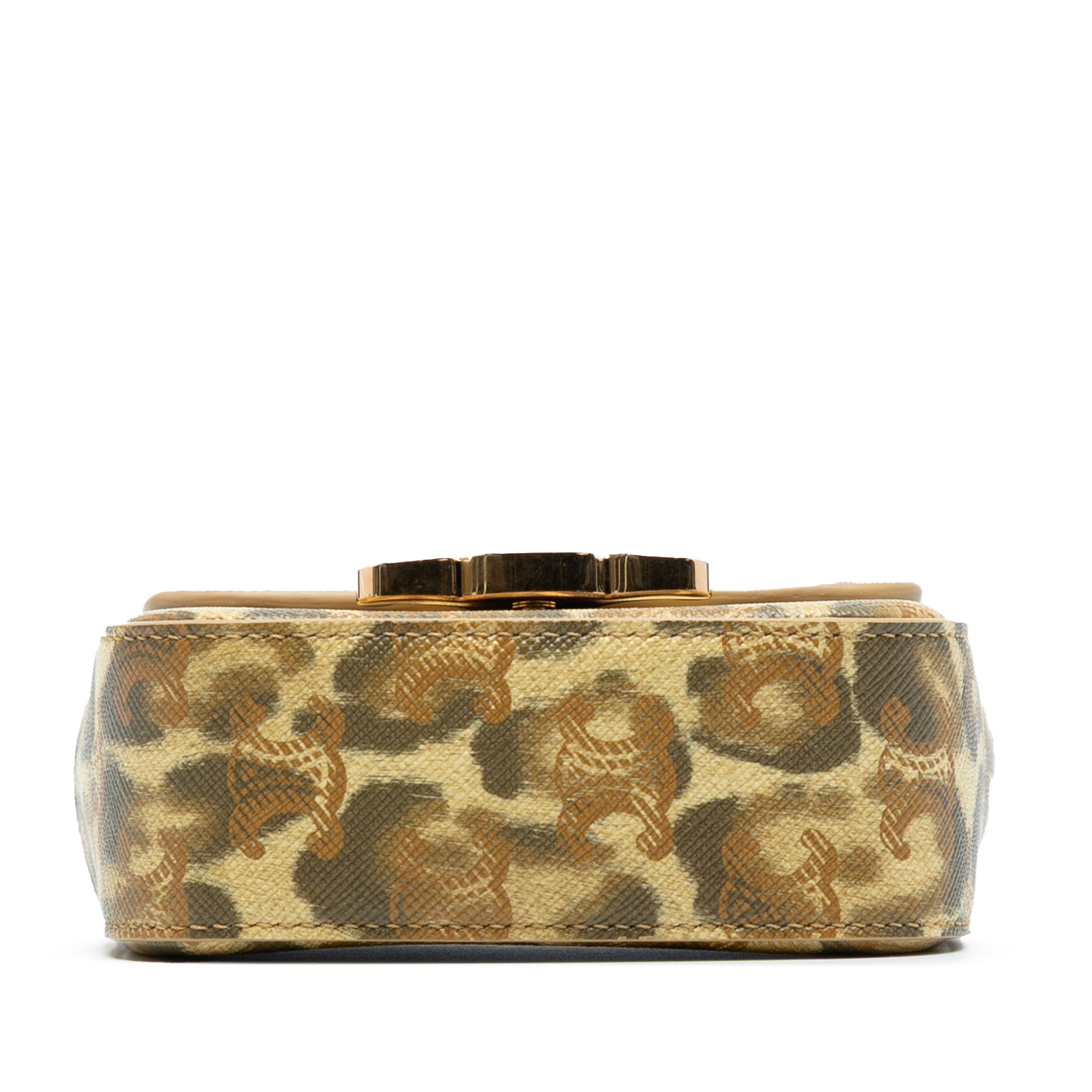 Mini Calfskin Leopard Print Claude Crossbody - Image 3