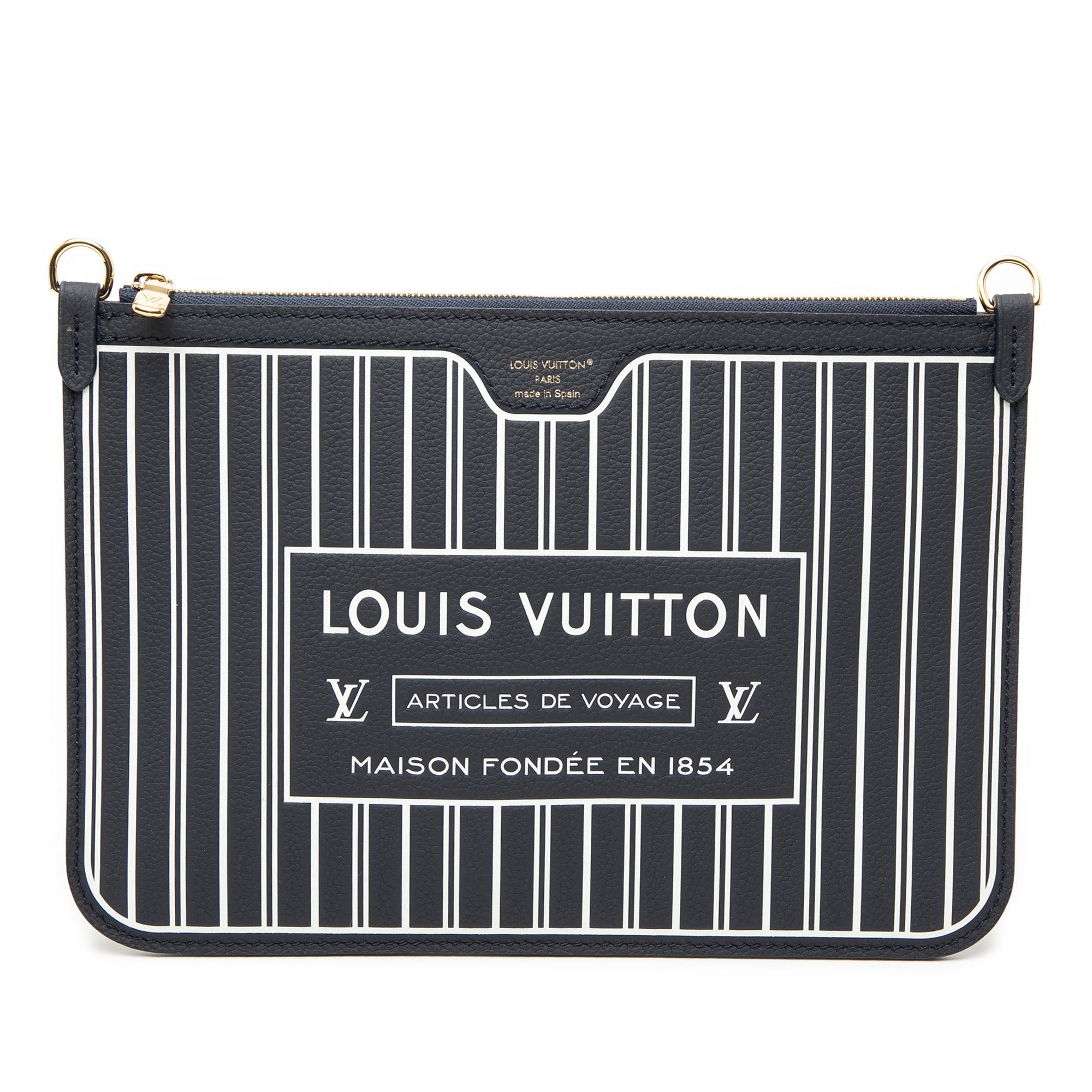 Inside Out Calfskin Neverfull MM Pouch - Image 1
