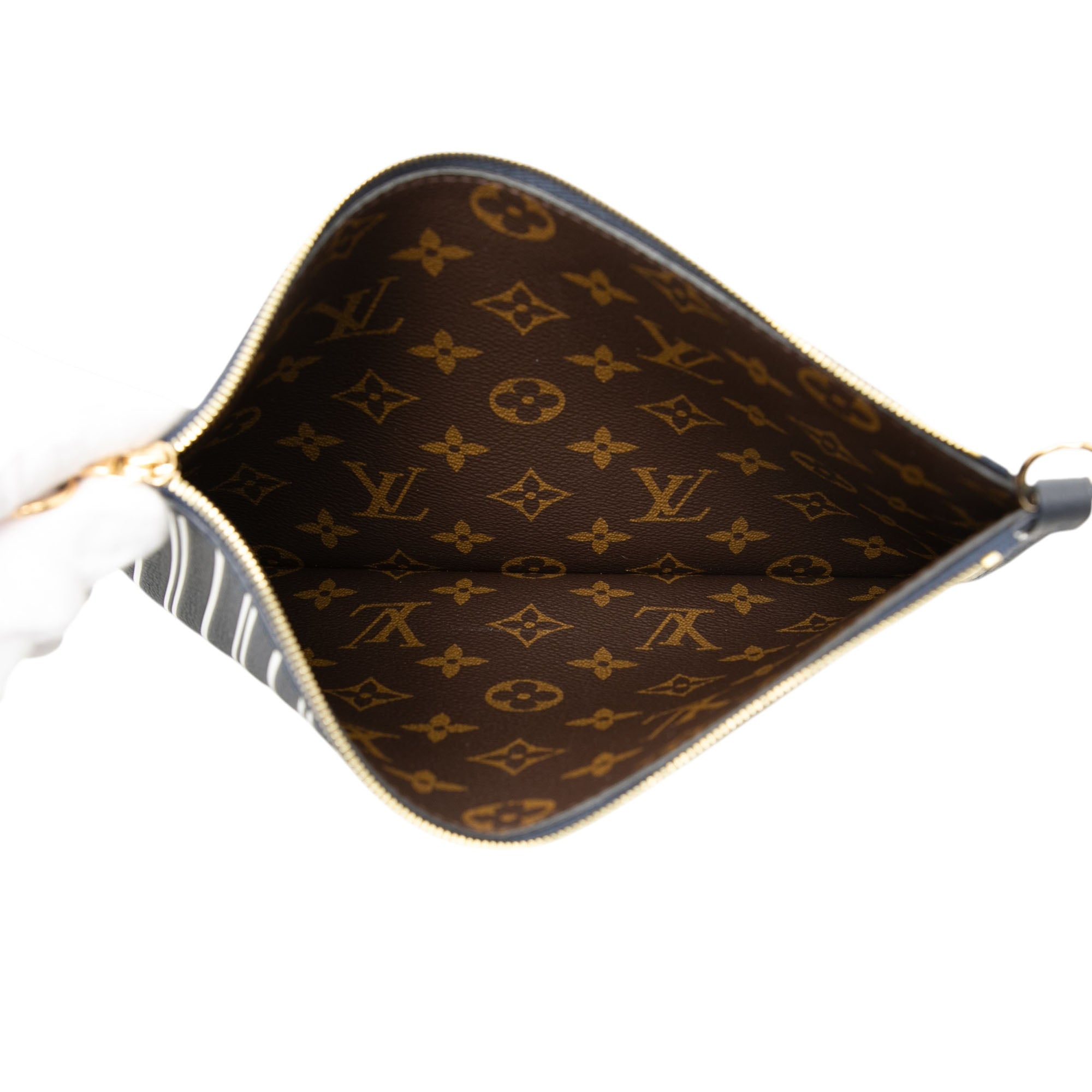 Inside Out Calfskin Neverfull MM Pouch - Image 4