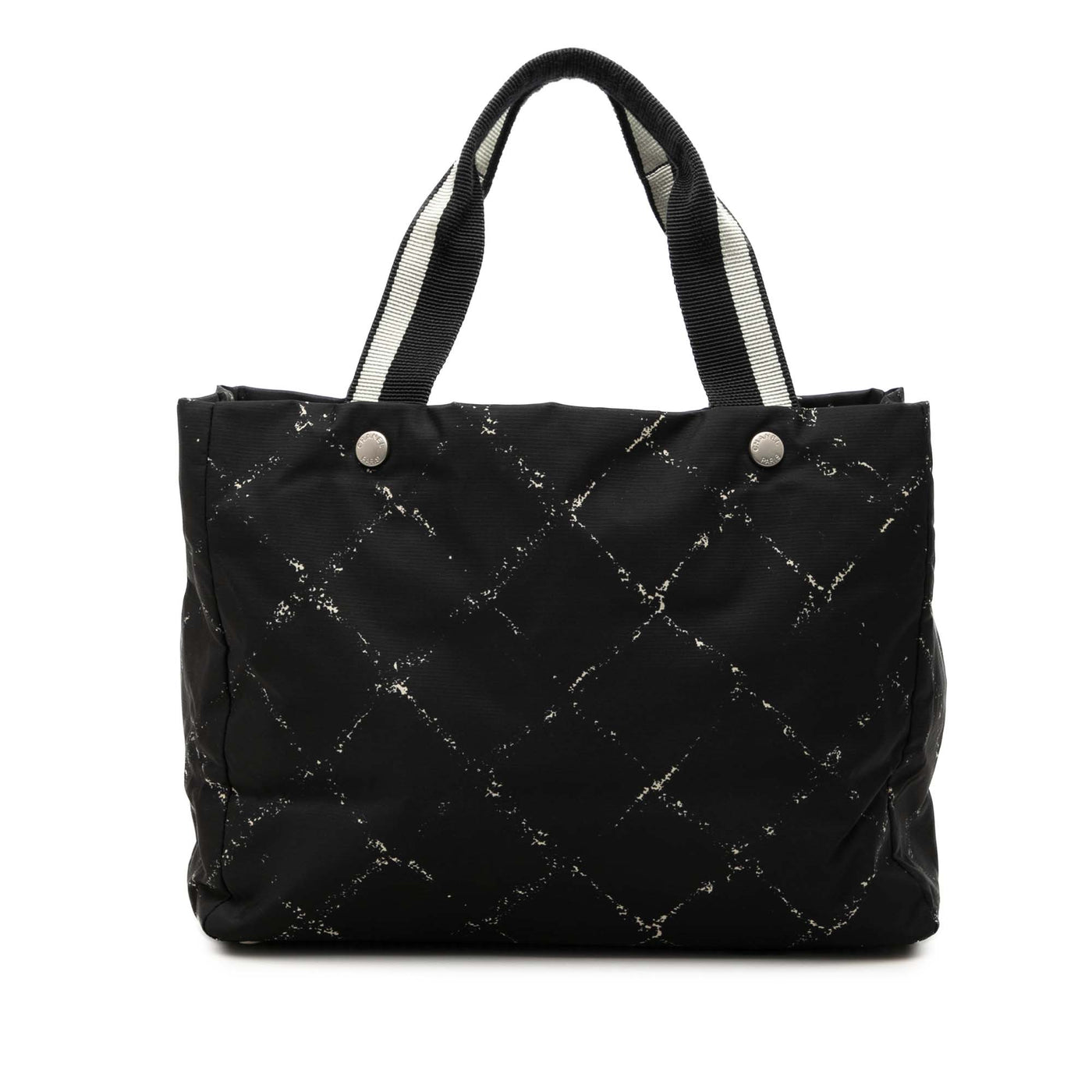 Old Travel Line Nylon Tote - Image 1