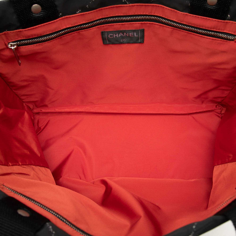 Old Travel Line Nylon Tote - Image 4