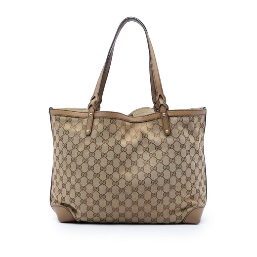 Medium GG Canvas Craft Tote - Image 1