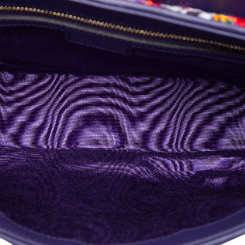 Medium GG Marmont Tweed Shoulder Bag - Image 4
