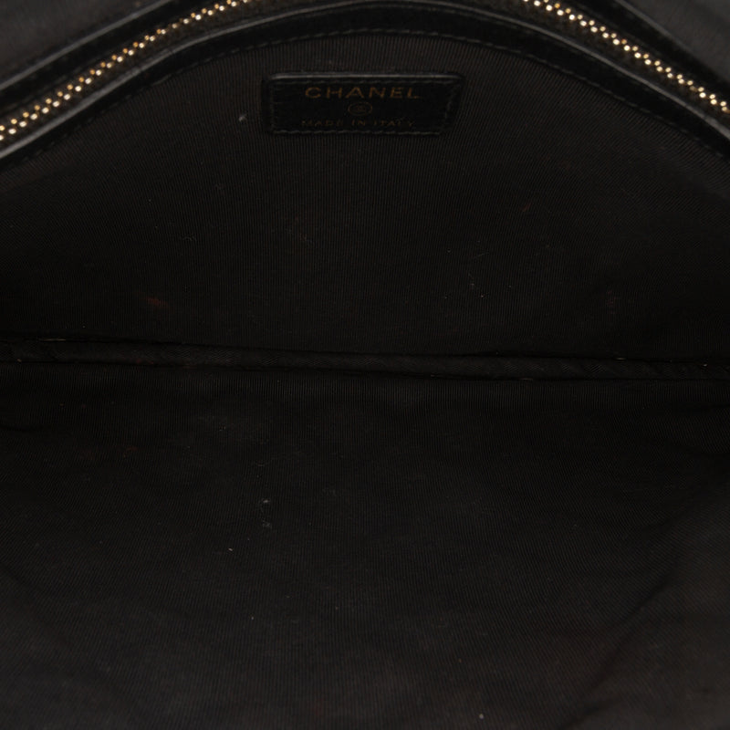 Medium Quilted Caviar Boy O Case Clutch - Image 4