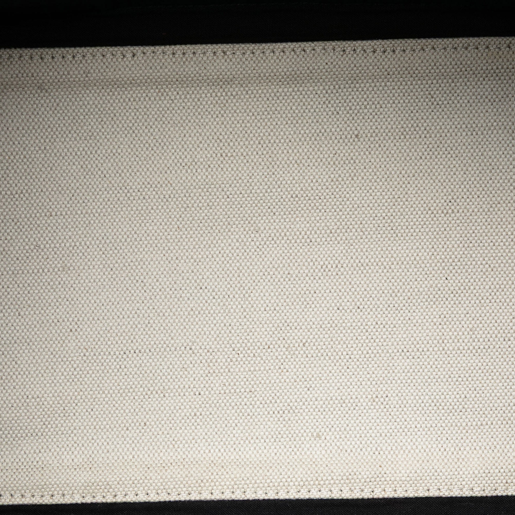 Canvas Striped Navy Cabas S - Image 4