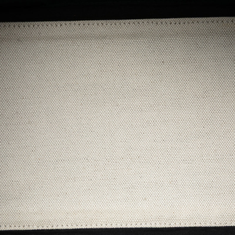 Canvas Striped Navy Cabas S - Image 4