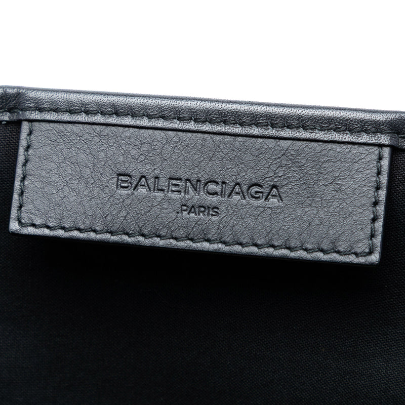 Canvas Striped Navy Cabas S - Image 5