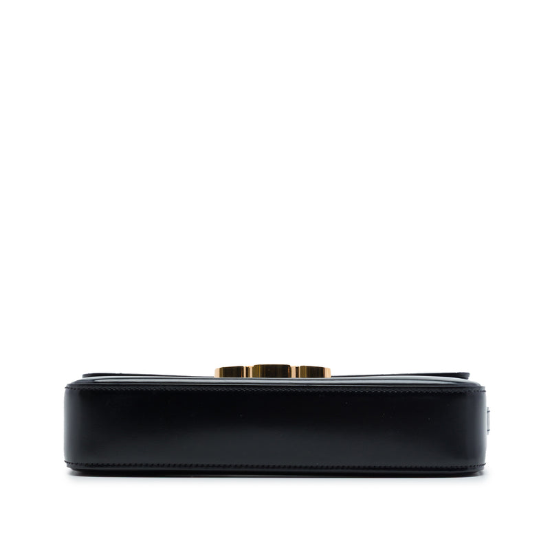 Shiny Calfskin Triomphe Claude Shoulder Bag - Image 3