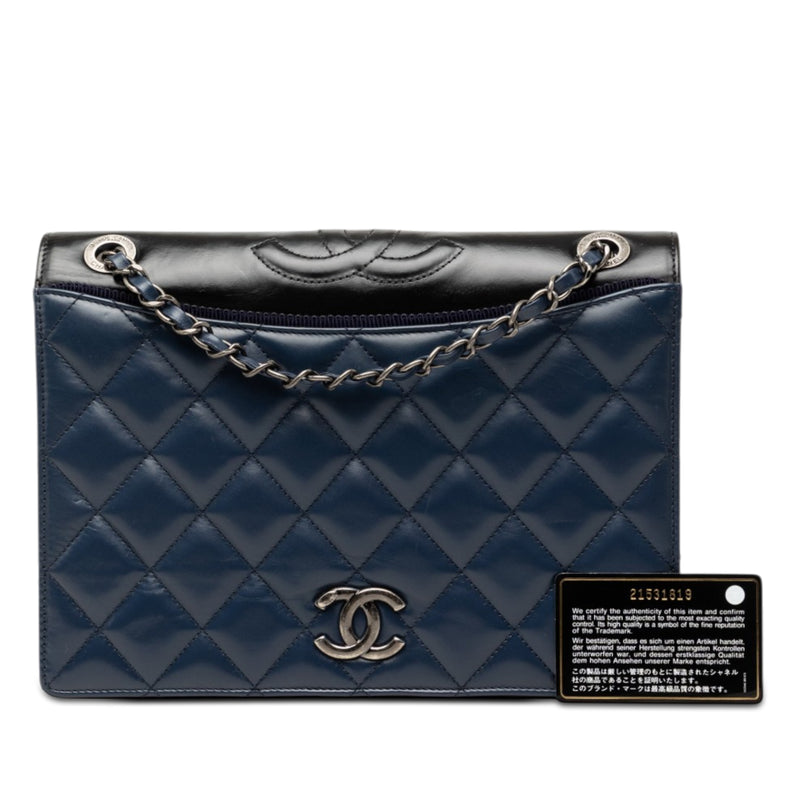 Small Quilted Calfskin Ballerine Flap - Image 7