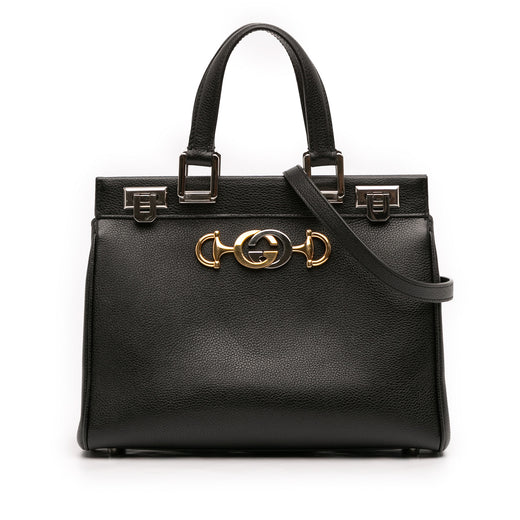 Small Grained Calfskin Zumi Top Handle Bag - Image 1