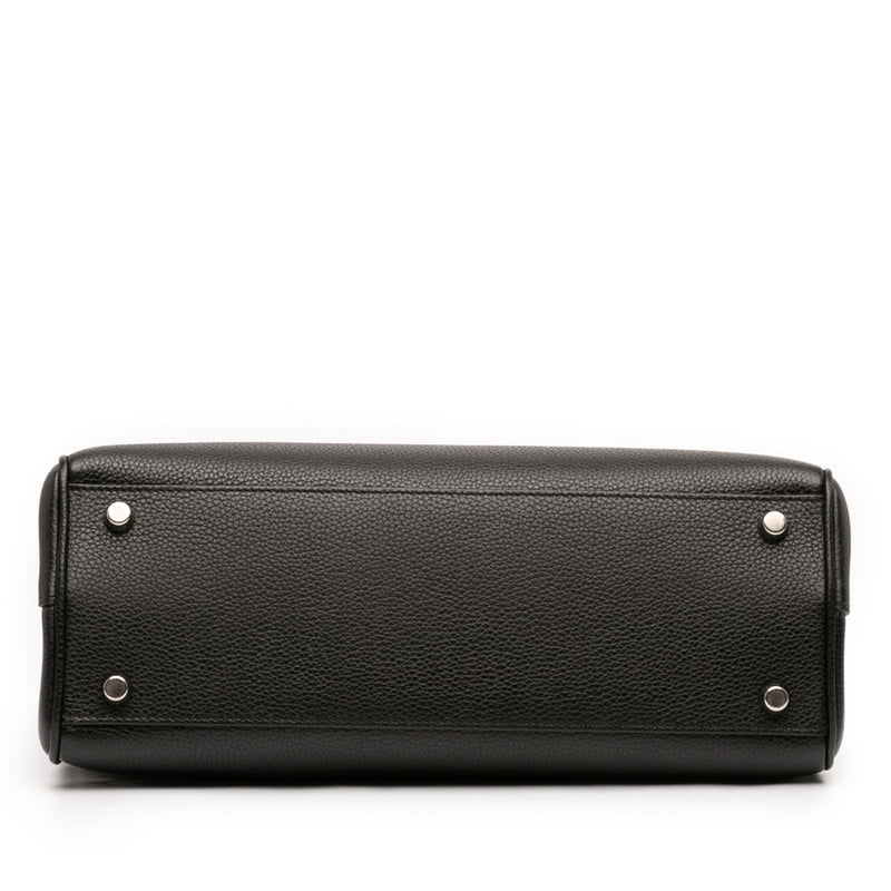 Small Grained Calfskin Zumi Top Handle Bag - Image 3