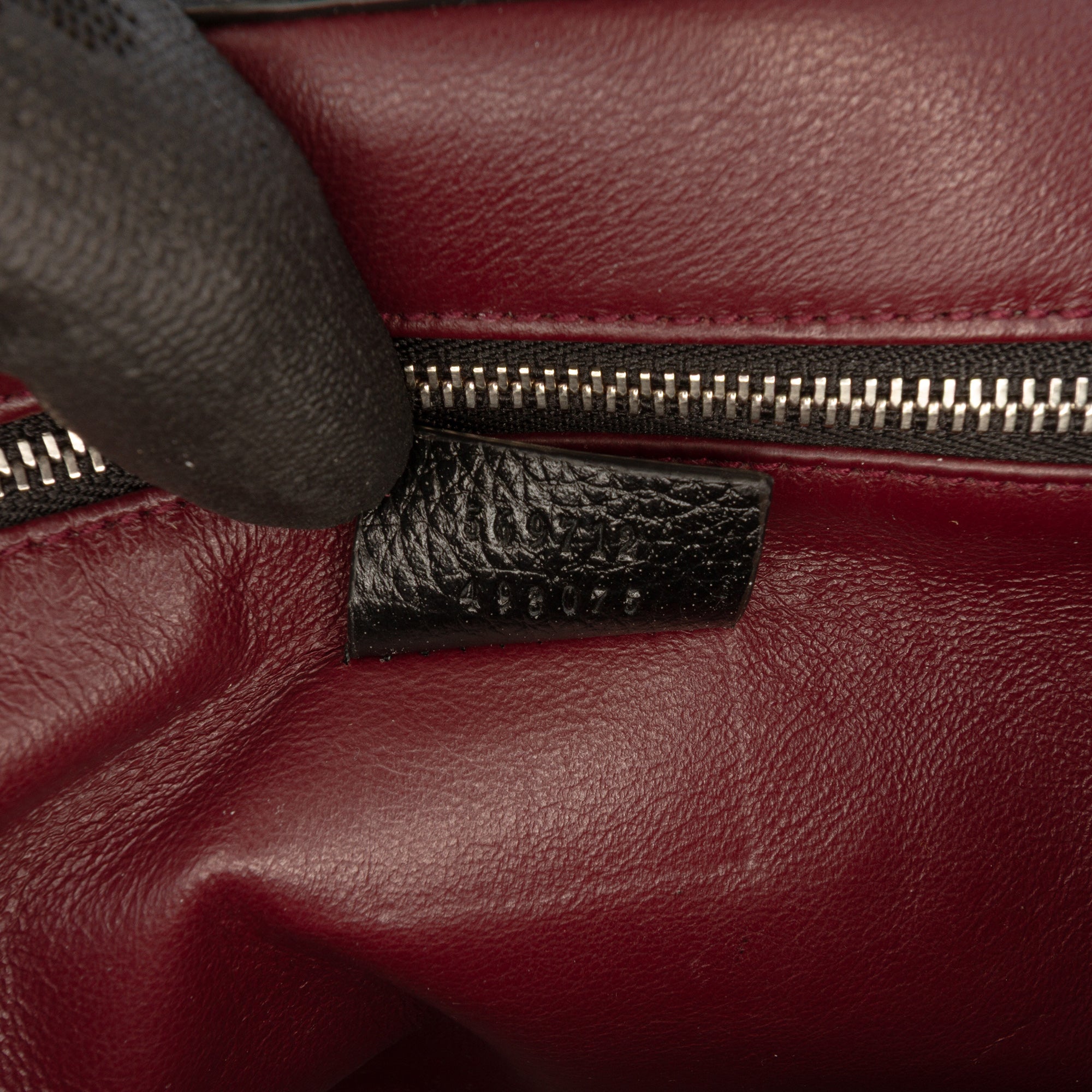 Small Grained Calfskin Zumi Top Handle Bag - Image 7