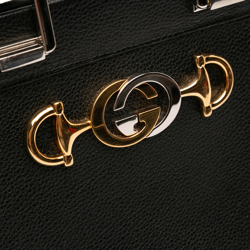 Small Grained Calfskin Zumi Top Handle Bag - Image 8