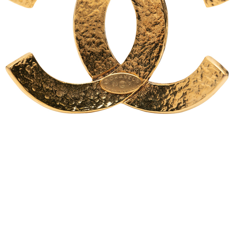 CC Gold Plated Brooch - Image 3