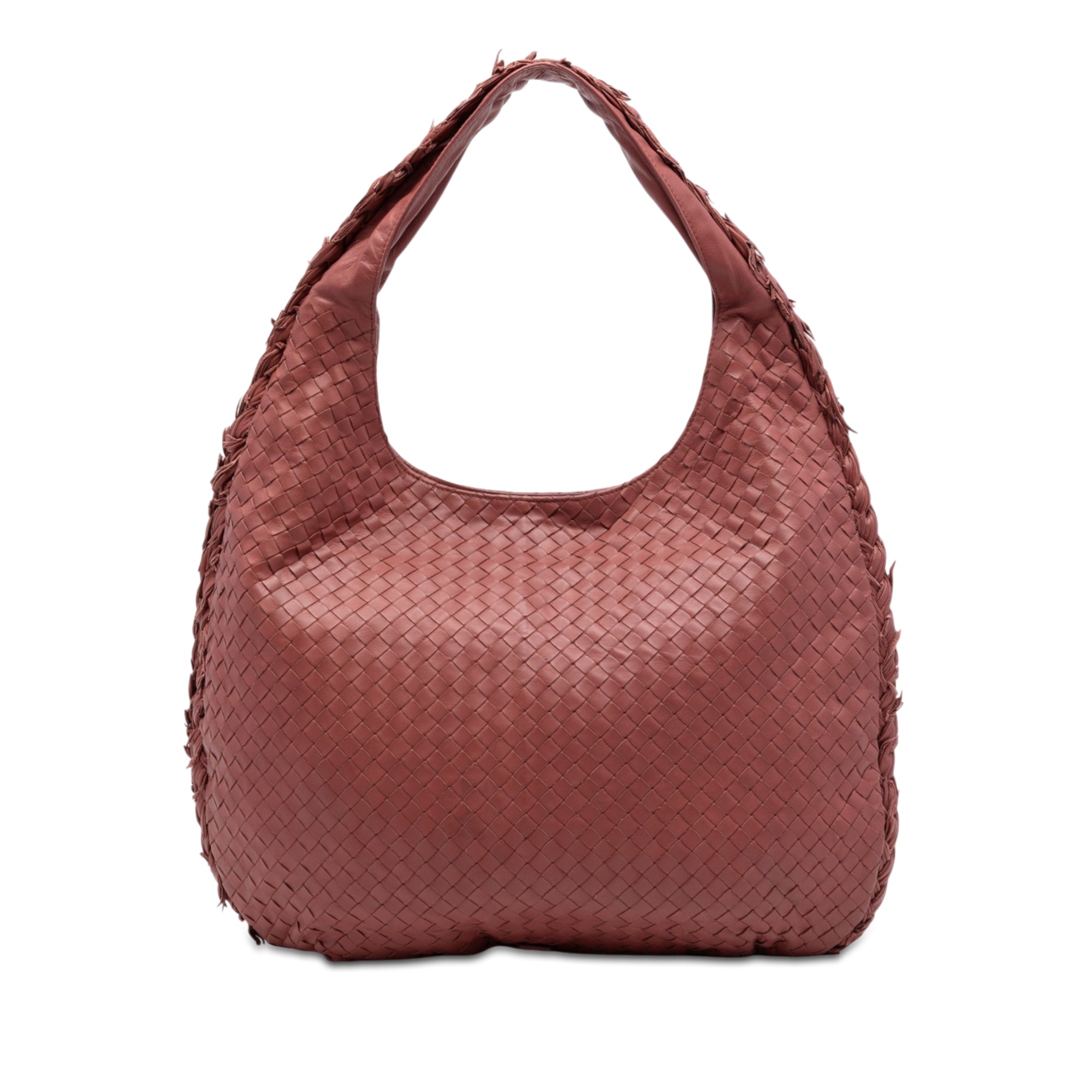 Nappa Intrecciato Expandable Hobo - Image 1