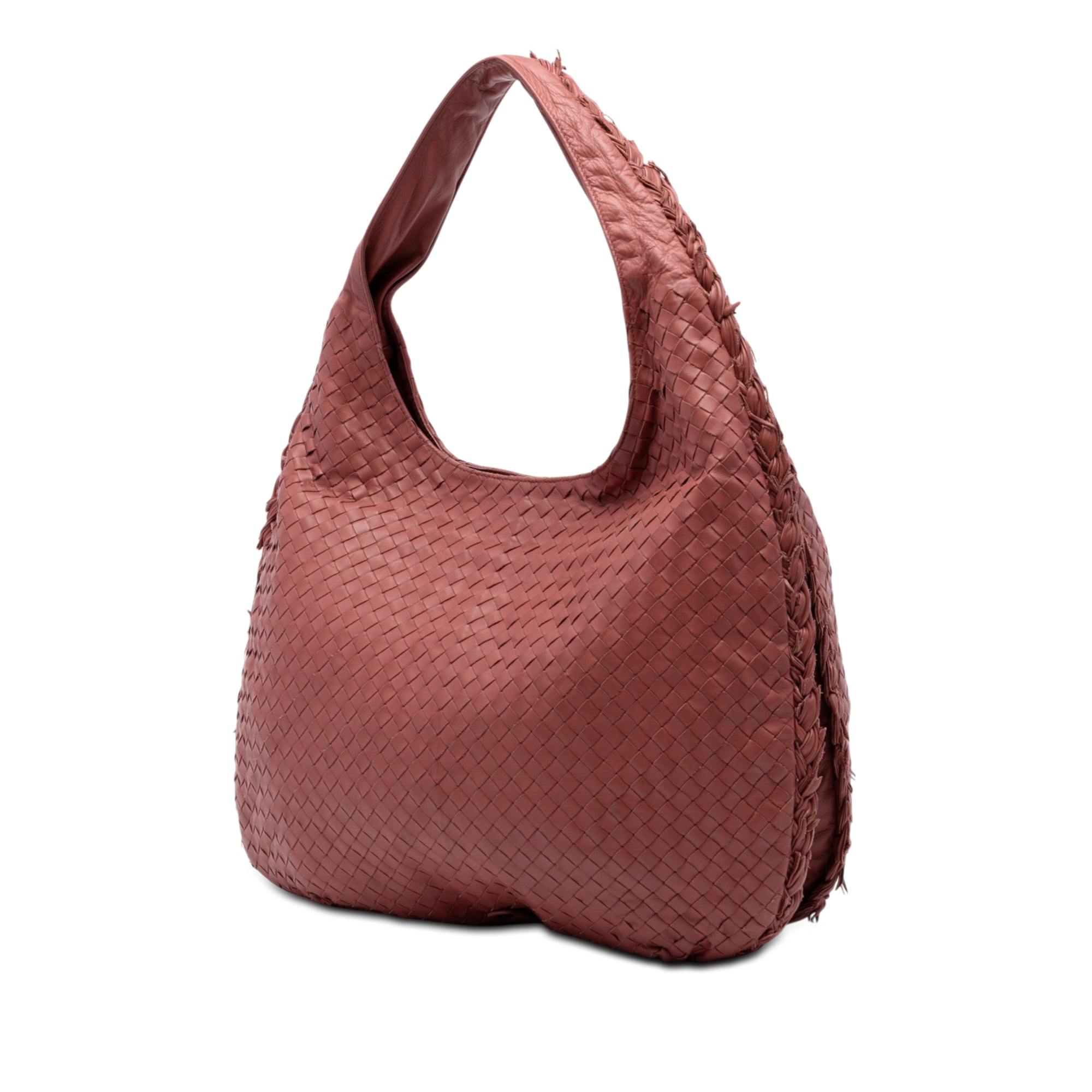 Nappa Intrecciato Expandable Hobo - Image 2