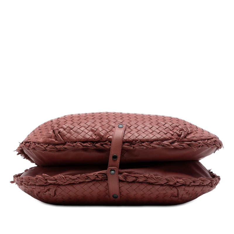 Nappa Intrecciato Expandable Hobo - Image 3