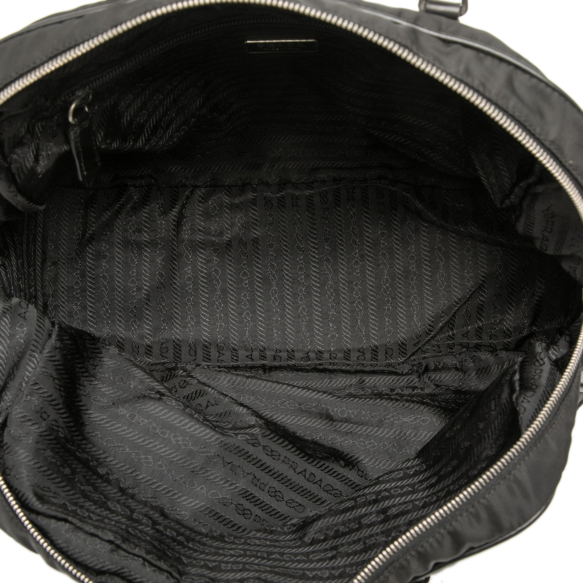 Soft Calf Trimmed Tessuto Bauletto Bag - Image 4