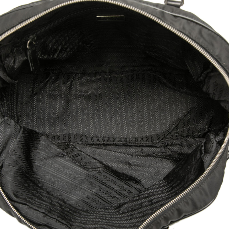 Soft Calf Trimmed Tessuto Bauletto Bag - Image 4